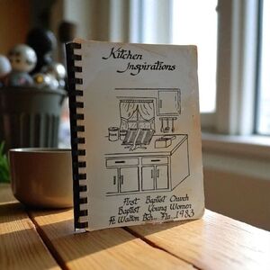 Vintage 1983 Kitchen Inspirations First Baptist Church Ft Walton Beach Cookbook